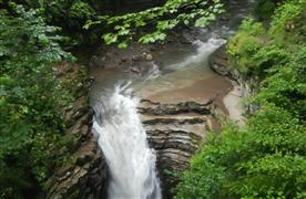 magnificent waterfall Visadar